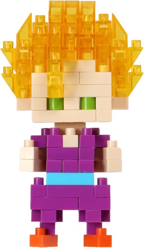 Miniatura 5 de nanoblock - Dragon Ball Z - Son Gohan Super Saiyan, kit de construcción de la serie de colección de personajes