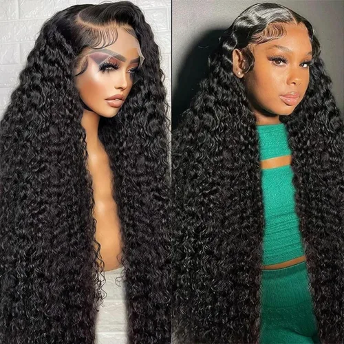 Miniatura 9 de Pelucas cortas de 10 pulgadas estilo Bob 13x4 con ondas profundas, peluca de pelo humano estilo Bob con encaje frontal HD de 200% de densidad