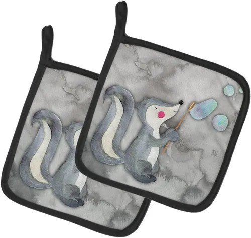 Miniatura 13 de Caroline's Treasures BB7370PTHD - Juego de soportes para ollas de herradura para cocina, resistentes al calor, almohadillas calientes para cocinar