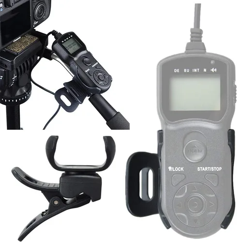 Miniatura 7 de Intervalómetro con temporizador con cable, control remoto de liberación del obturador y soporte de clip para Sony A1 II A7RV A7R IV A7 IV III II