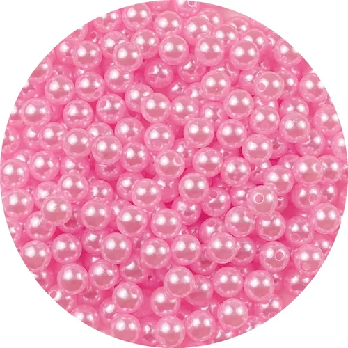 Miniatura 20 de Perlas de cuentas, 4000 piezas de cuentas de perlas de 3 mm redondas para llaveros, pulseras, collares, llaveros, joyería, manualidades, decoración