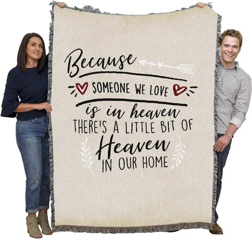 Miniatura 22 de Pure Country Weavers Manta con texto en inglés «Wherever A Beautiful Soul Has Been, There is A Trail of Beautiful Memories», tapiz de regalo