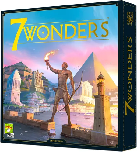 Asmodee Juego de mesa 7 Wonders (nueva edición) - Lleva tu civilización a la prosperidad, juego de estrategia para niños y adultos, a partir de 10