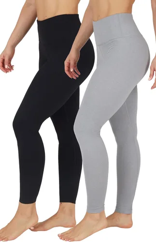 Miniatura 24 de 90 Degree By Reflex - Leggings de cintura alta Power Flex con control de abdomen