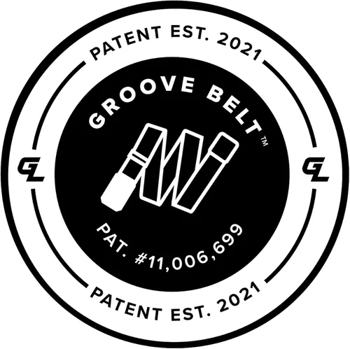 Miniatura 6 de Groove Life - Cinturón de nailon elástico para hombre con hebilla magnética de aluminio