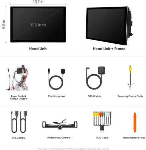 Miniatura 8 de Actualización de radio de coche de 11.5 pulgadas para Ford F150 Car Stereo 2004~2008, F250/F350/450 2008~2016 con CarPlay inalámbrico y Android
