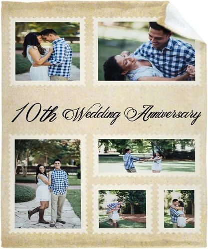 Miniatura 23 de Manta personalizada con foto, manta personalizada de franela personalizada, regalo de cumpleaños familiar, boda, sofá, dormitorio, sala de estar, 40