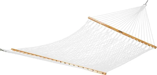Miniatura 9 de Original Pawleys Island Hamaca de cuerda DuraCord marrón antiguo de lujo, 13 pies x 60 pulgadas, 2 personas, capacidad de 450 libras, barra