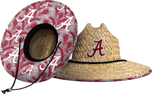 Miniatura 116 de FOCO - Sombrero de paja con logotipo de equipo universitario de NCAA y estampado floral para hombre TEAM LOGO