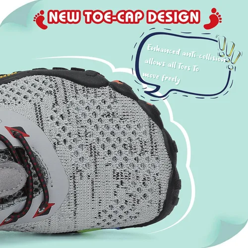 Miniatura 4 de SAGUARO Zapatos de agua minimalistas para niños y niñas, zapatos descalzos, ligeros, para senderismo, atléticos, al aire libre, secado rápido