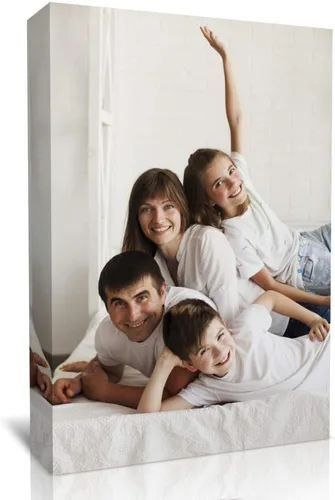 Miniatura 10 de TreeDeal Crea Arte de Pared Personalizado con Tu Foto en Lienzo - Impresiones de Lienzo Personalizadas para la Familia - Cuadros de Lienzo