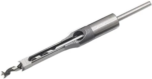 Miniatura 8 de Cincel de mortajería para carpintería de 3/4 pulgadas con agujero cuadrado para herramientas eléctricas, broca de madera afilada y duradera