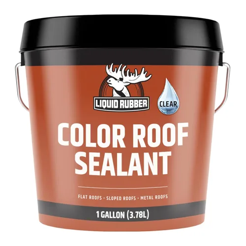 Miniatura 12 de Liquid Rubber Sellador Impermeable de Color - Revestimiento Elastomérico para Techos Planos o Inclinados y Cimientos - Pintura de Bricolaje