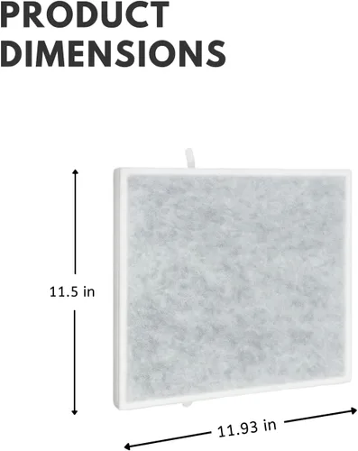 Miniatura 2 de Nispira Filtro de carbón activado HEPA 3 en 1 Vital 100-RF para purificador de aire Levoit Vital 100 Elimina humo, polvo, compuestos orgánicos