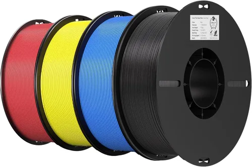 Miniatura 37 de Creality Filamento PLA+ Negro 1.75mm, filamento para impresora 3D de alta resistencia y sin enredos, embalaje al vacío, filamento para impresión 3D
