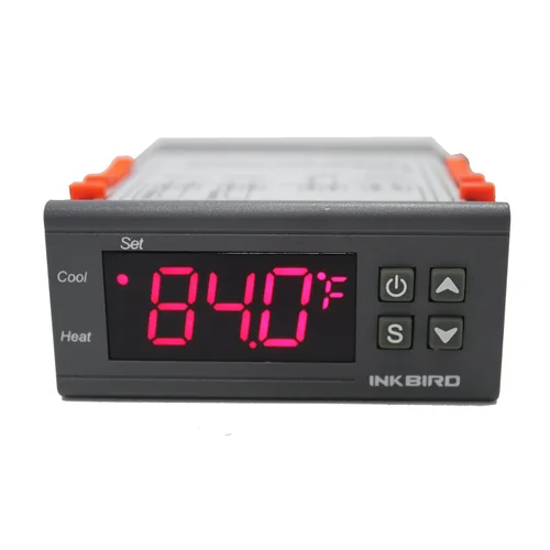 Miniatura 6 de Inkbird Termostato de control de temperatura ITC1000 Controlador de interruptor de temperatura digital de doble etapa Pantalla ℃ ℉ Relé