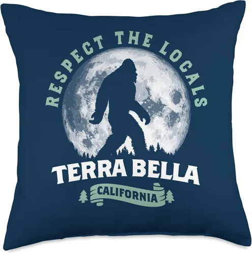 Miniatura 4 de Terra Bella California Bigfoot Night Walk - Cojín retro
