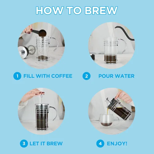 Miniatura 2 de GROSCHE Cafetera eléctrica con prensado francés
