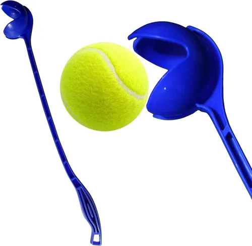 AnNafi® Lanzador de pelotas para perros, lanzador de pelotas de tenis de larga distancia para perros, lanzador manual de pelotas para perros para