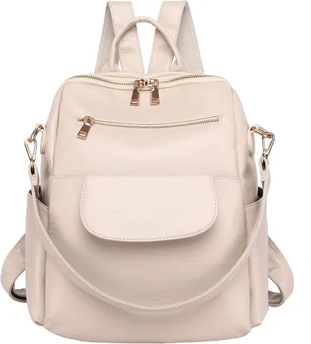 ASDSSRY Mochila de Moda para Mujer Bolso Impermeable Mochilas Escolares Viajes Compras Mochila Convertible Bolsa de Hombro para Damas