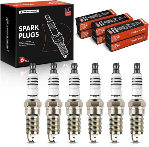 Miniatura 10 de A-Premium Bujías de platino iridio compatibles con Ford Escape, Focus, Ranger, Tempo y Chevrolet Malibu, Cavalier y Mazda 6, 5, Tribute & Buick