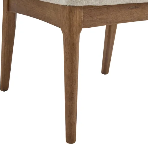 Miniatura 11 de Christopher Knight Home Lilia - Juego de 2 sillas de comedor, silla de comedor moderna con tapicería de tela, sillas de cocina con marco de madera