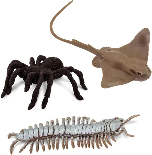 Miniatura 6 de Safari Ltd. Venomous Creatures TOOB - 9 figuras: Sapo, Serpiente, Raya, Dragón de Komodo, Tarántula, Ciempiés, Escorpión, Pez de Piedra, Cobra