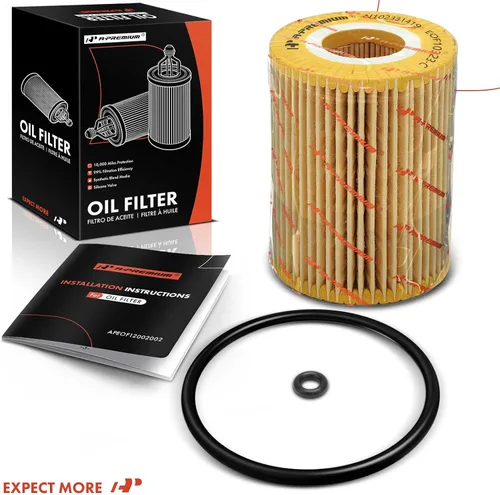 Miniatura 9 de A-Premium Filtro de aceite de protección de 10 mil millas compatible con Jeep Grand Cherokee y Mercedes-Benz E320, E350, GLE350d, Sprinter