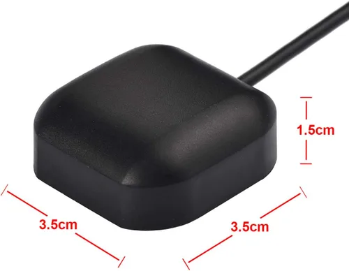 Miniatura 7 de Bingfu Antena GPS para coche, SMA, impermeable, antena de navegación GPS activa para radio estéreo de coche, unidad principal, sistema de navegación
