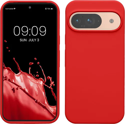 Miniatura 315 de kwmobile Funda Compatible con Google Pixel 6 Pro - Funda de Teléfono de Silicona TPU con Acabado Suave - Azul Caribe