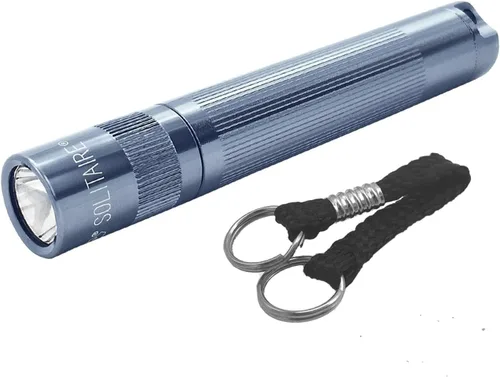 Miniatura 3 de Maglite Solitaire linterna incandescente, usa 1 pila AAA, se presenta en una caja plateada