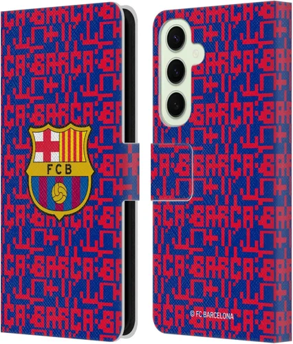 Miniatura 127 de Head Case Designs Funda de piel con licencia oficial del FC Barcelona Barca Crest Graphics para Samsung Galaxy A06 4G