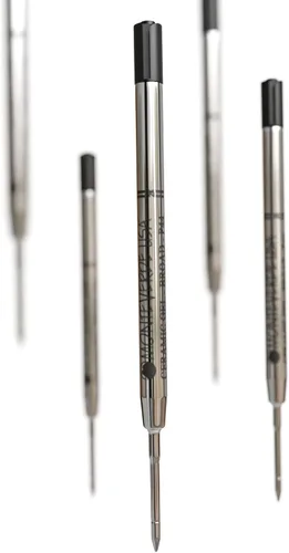 Miniatura 6 de Monteverde USA - Recargas de gel cerámico sin tapa para bolígrafos Parker, punta ancha, tinta negra, paquete de 2 – Solución de escritura confiable