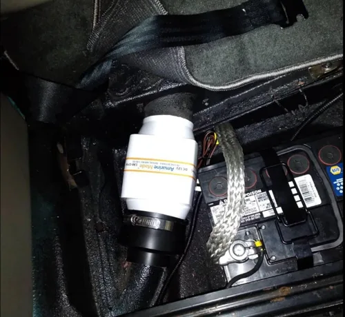 Miniatura 3 de Amarine Made Marine Boat 12v eléctrico en línea ventilador de aire de sentina ventilador de motor de barco sopladores de motor de cabina marina