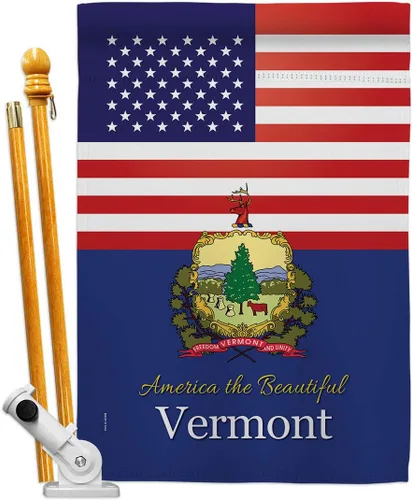 Miniatura 5 de Bandera de la casa de Vermont de Estados Unidos, Estados Unidos, Territorios Americanos, República, país, área particular, pequeña, decorativa