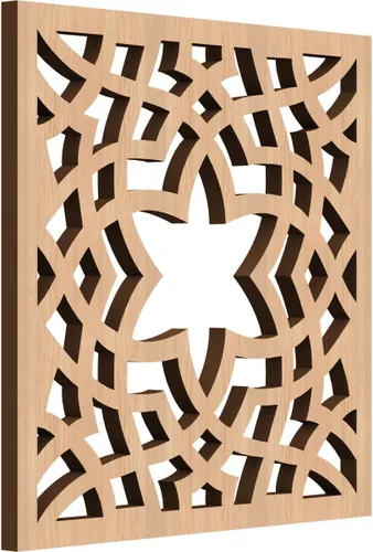 Miniatura 22 de París - Paneles de pared decorativos de madera con calado, extra pequeños, 7 3/8 pulgadas de ancho x 7 3/8 pulgadas de alto x 1/4 pulgadas de alto