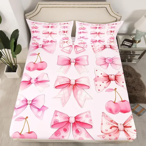 Miniatura 48 de Juego de sábanas geométricas con flechas ajustadas Manfei, patrón étnico con plumas, juego de ropa de cama bohemio exótico de 3 piezas para Gris