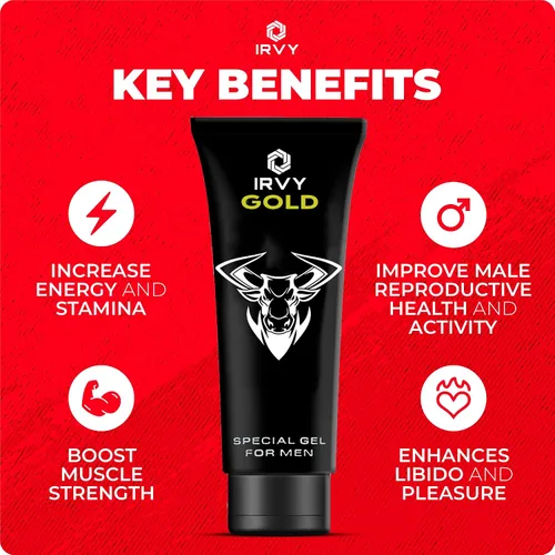 Miniatura 2 de Irvy Gel de masaje crema hidratante para hombres 50ML 1.7fl.oz Power Enlarge Gel Energía Aceite esencial para hombres Retraso Rendimiento Aumentar