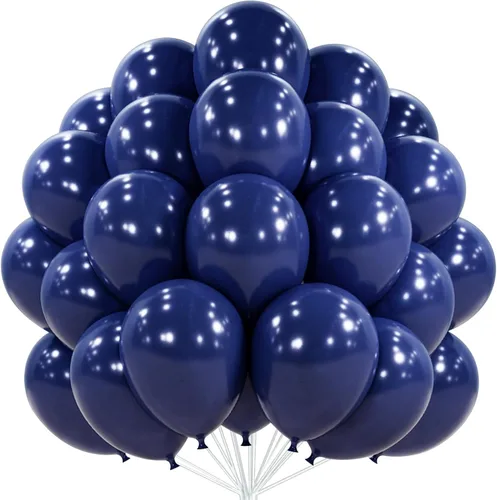 Miniatura 36 de PartyWoo Globos de color azul pizarra, 100 unidades, diferentes tamaños, paquete de 18, 12, 10, 5 pulgadas, azul marino, azul polvoriento, bohemio