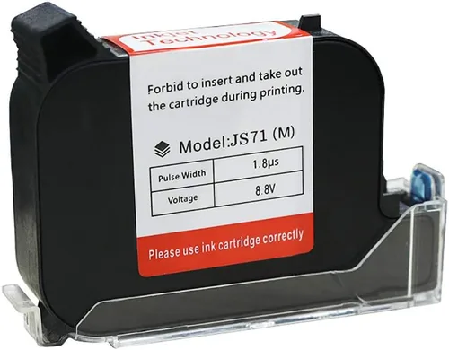 PEKOKO Reemplazo del cartucho de tinta de secado rápido para impresora de código de inyección de tinta portátil LB100 LB200 (color invisible)