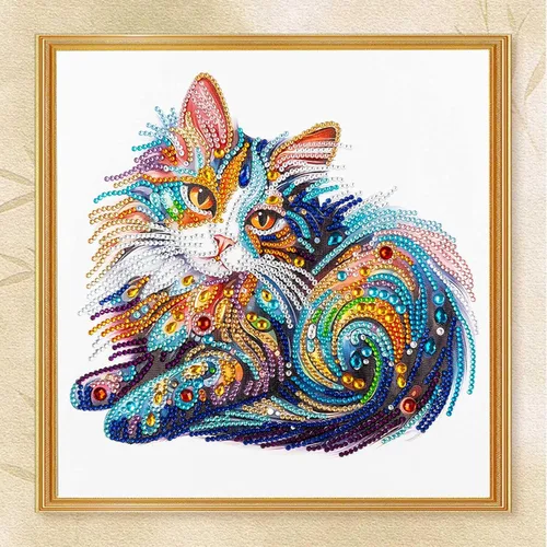 Miniatura 18 de DIAMONDOUBLE Kit de arte de diamantes prémium para adultos sobre lienzo de terciopelo, kit de pintura de diamantes pequeños 5D de 12 x 16 pulgadas