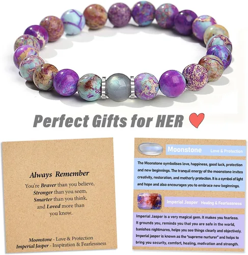 Miniatura 8 de Christmas Stocking Stuffers for Girls/Teens-Birthday Gifts Ideas-Beaded Bracelets for Best Friend Granddaughter Niece Daughter