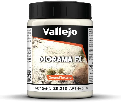 Miniatura 6 de Vallejo - Diorama FX Texturas de Suelo Piedra Blanca 200 ml (6.76 fl.oz.) Color Acrílico Premium para Modeladores y Entusiastas de Miniaturas