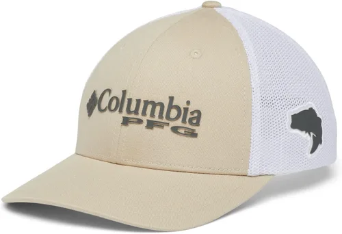 Miniatura 349 de Columbia - Gorra de malla con bandera con árboles unisex para adultos, corona alta