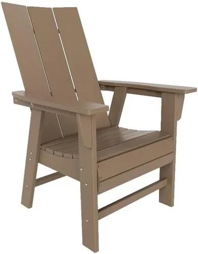 Miniatura 11 de Costaelm Sillas de césped, sillas de porche delantero, HDPE balcón, piscina, silla Adirondack, moderna silla de patio al aire libre, salón de resina