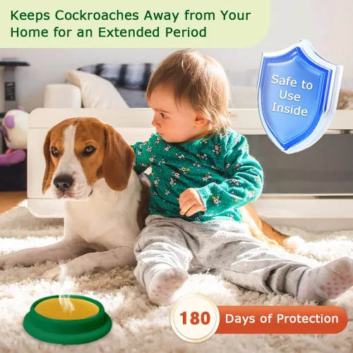 Miniatura 2 de Paquete de 36 tubos de cebo de cucarachas en gel, solución altamente efectiva para infestación de cucarachas en interiores, cebo de cucarachas