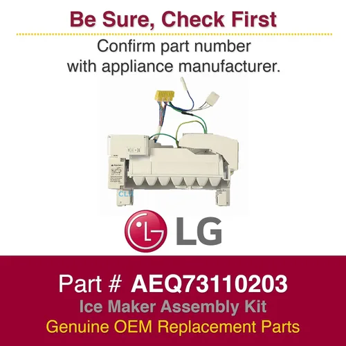 Miniatura 2 de LG AEQ73110203 Kit de montaje para máquina de hielo para refrigerador