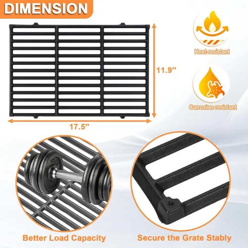 Miniatura 6 de Piezas de repuesto para parrilla GS4 Spirit II para Weber GS4 Spirit 2 Piezas de parrilla Spirit II/I Serie 300 Accesorios para parrilla Weber GS4