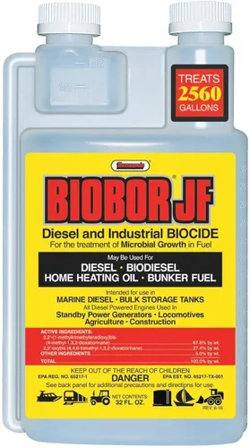 BIOBOR JF Aditivo de Combustible Diesel: Suplemento Biocida de Combustible Altamente Efectivo, Previene la Corrosión de los Depósitos de