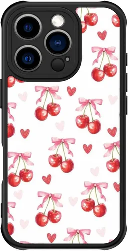 Miniatura 97 de FUNMIKO Funda para iPhone 16 Plus, carga inalámbrica y protección de grado militar, diseño floral moderno para mujeres y niñas, funda antideslizante